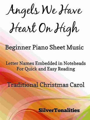 cover image of Angels We Have Heard On High Beginner Piano Sheet Music